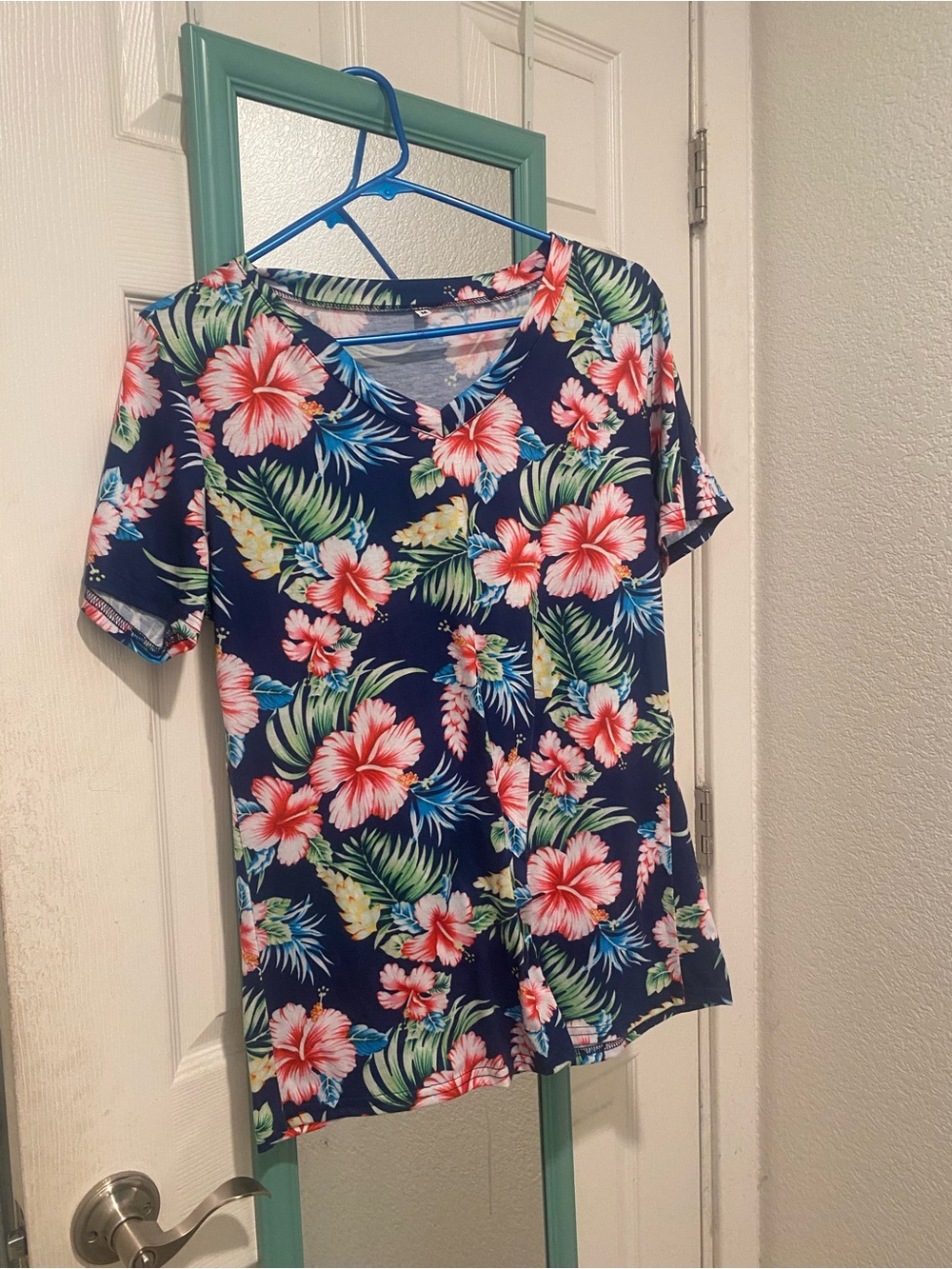 Hawaiian flower shirt